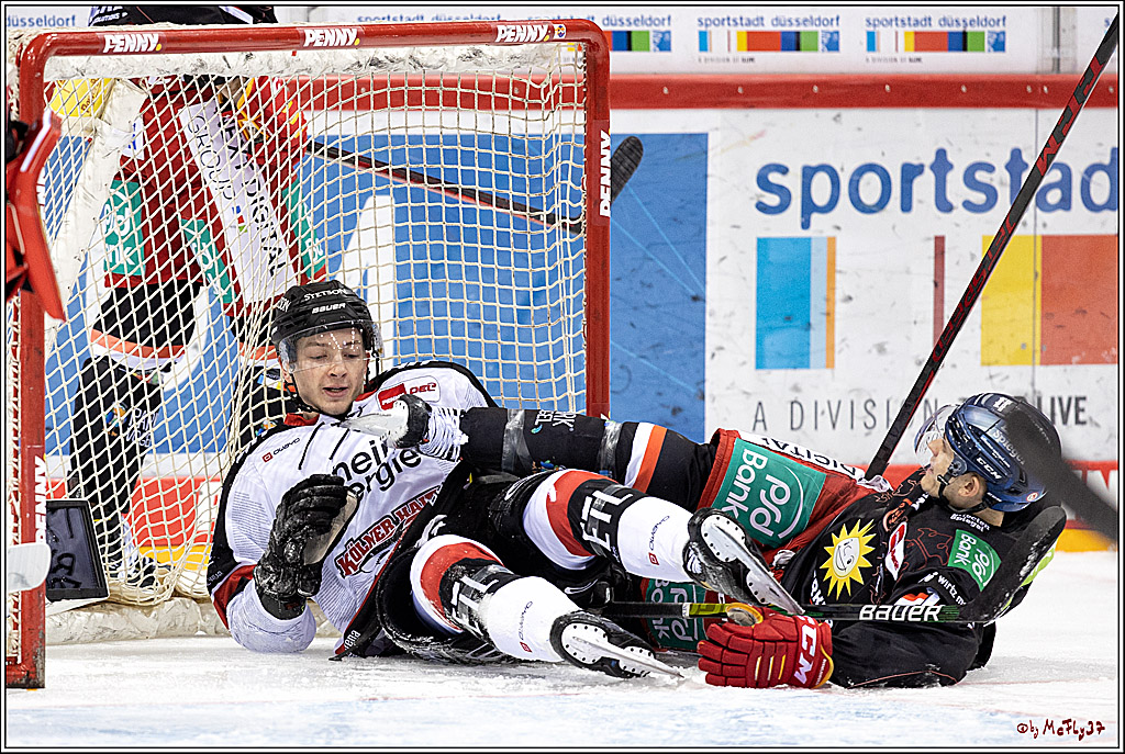 PENNY DEL; Duesseldorfer EG - Koelner Haie; Duesseldorf, 23.01.2022